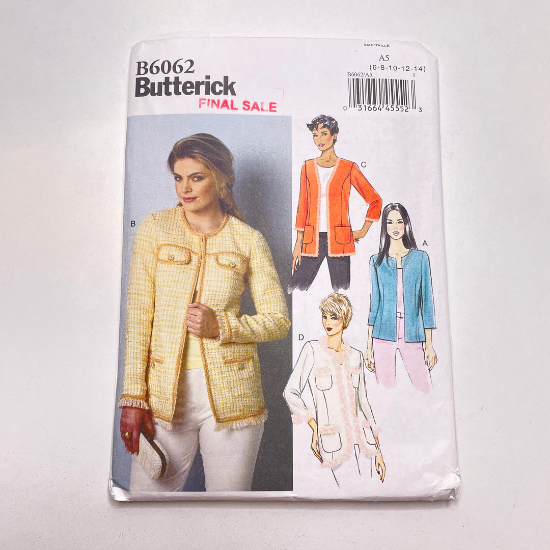 Sewing Pattern - Womenswear - Butterick 6062 (6770213879921)