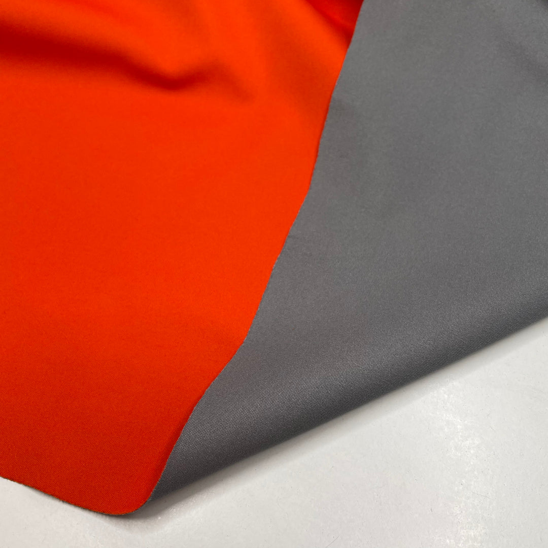 Walking The Dog - Wind Resistant Water Resistant Shell Polyester Blend Knit - Orange/Grey - Bundles