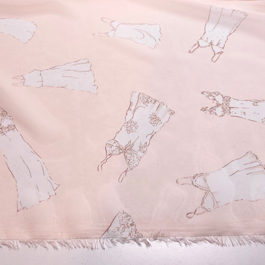 Nighty Night - Chiffon Poly Woven - Light Pink Nightgowns - Bundles