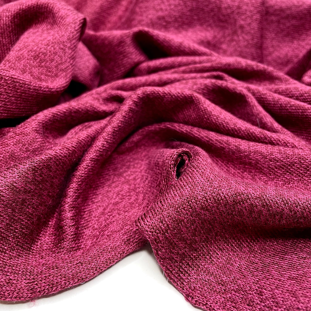 Grape Expectations - Jersey Bamboo Blend Knit - Pink/Burgundy - Bundles