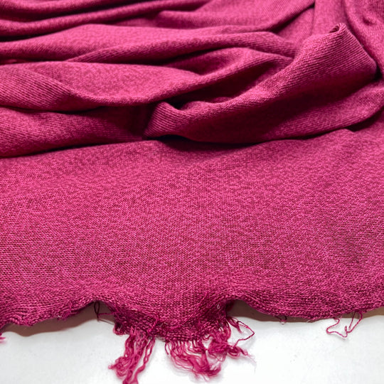 Grape Expectations - Jersey Bamboo Blend Knit - Pink/Burgundy - Bundles