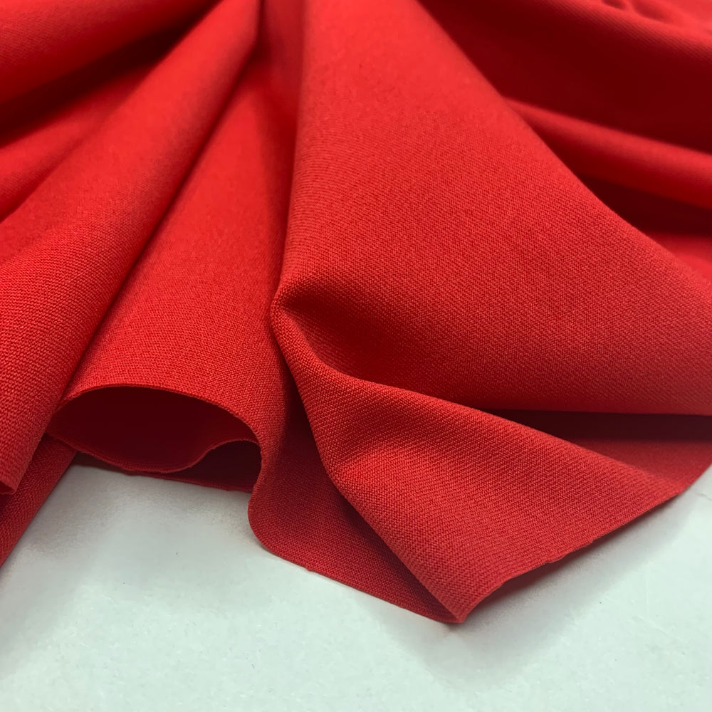NTF June 9 - Chitosante Jersey Poly/Spandex Knit - Red - Bundles (6737621549169)