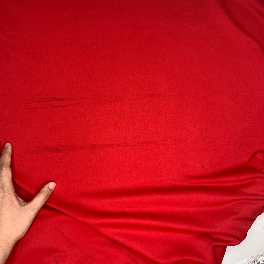 NTF June 9 - Chitosante Jersey Poly/Spandex Knit - Red - Bundles (6737621549169)