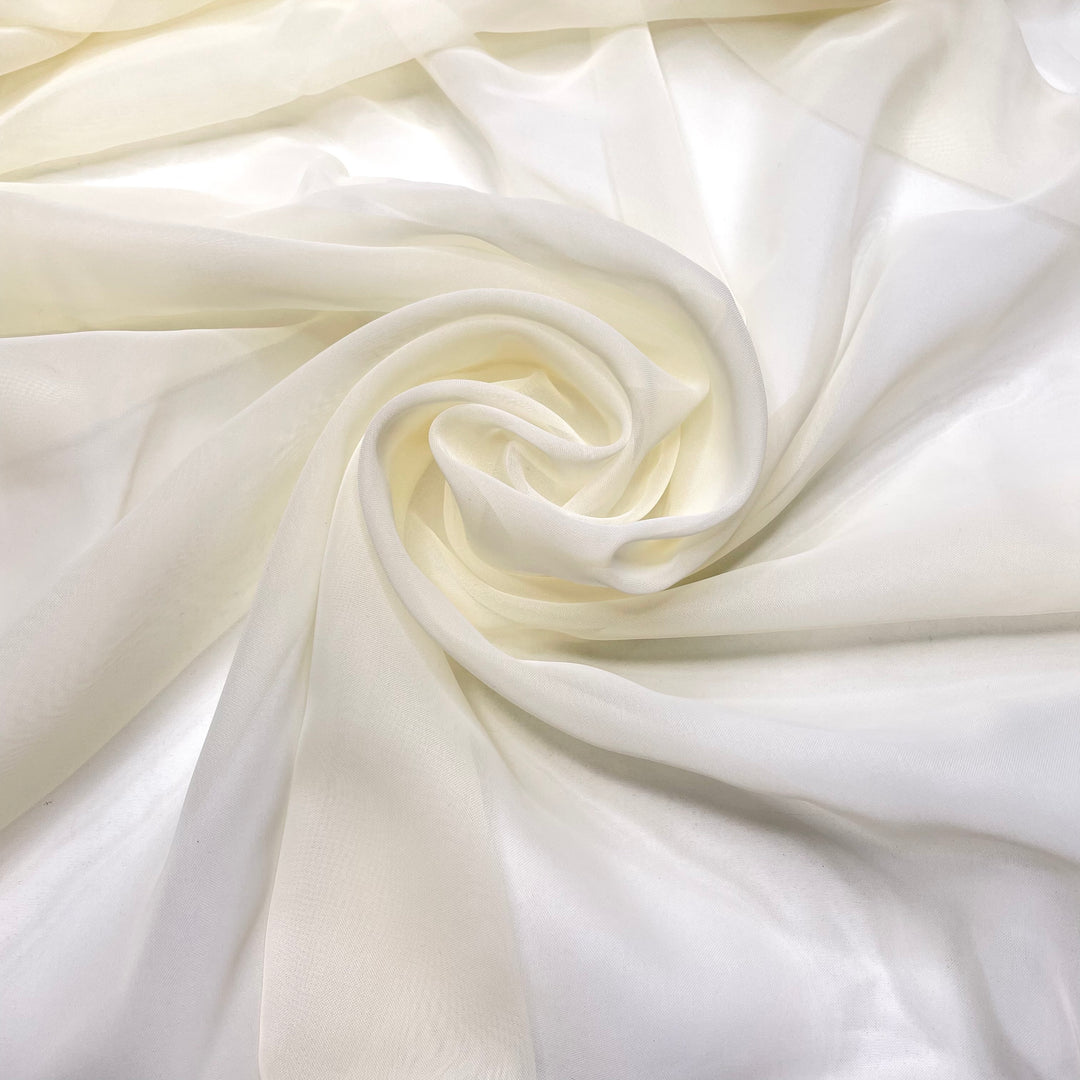 Family Dinner - Embroidered Border Poly Woven - Cream - Bundles (6782807310449)