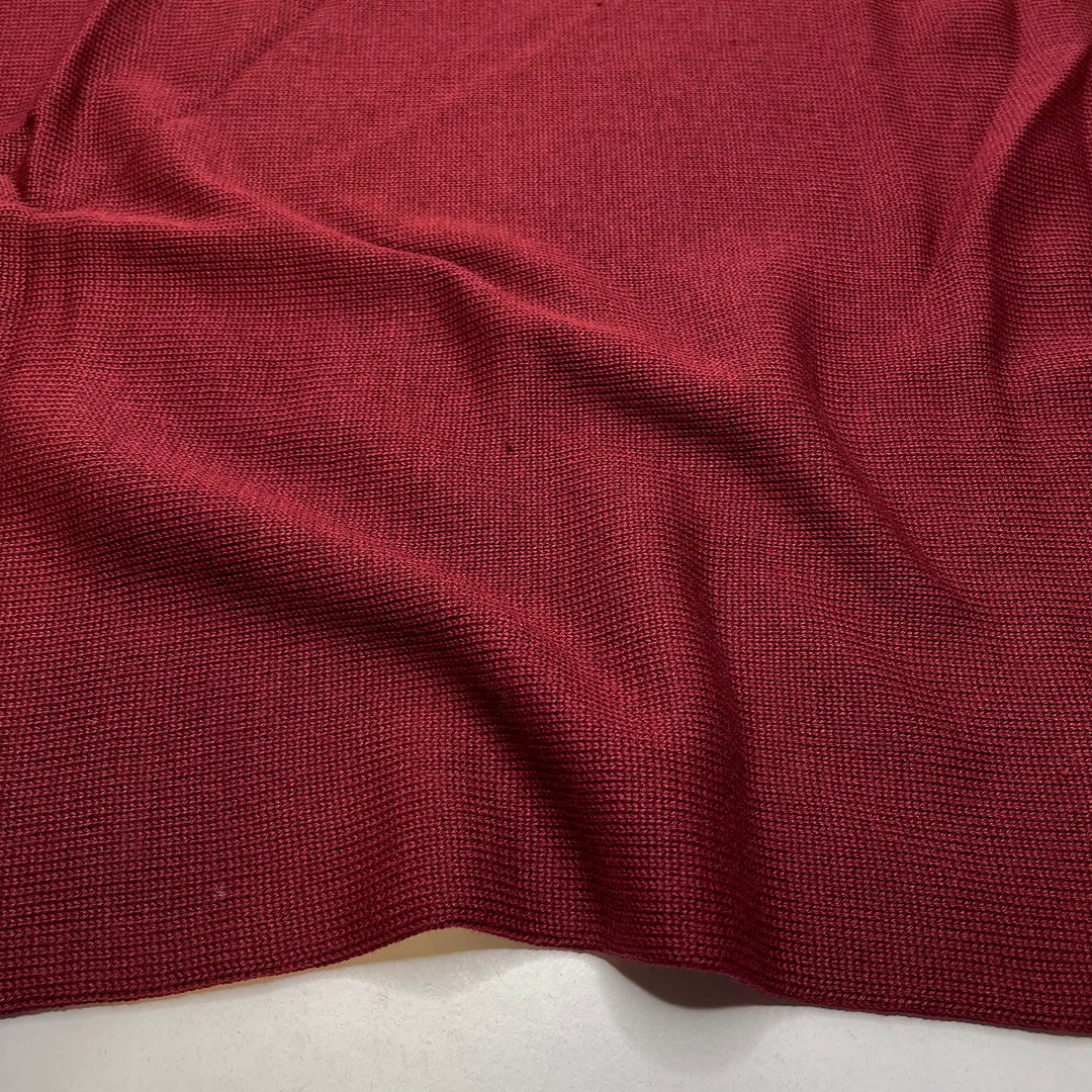 Working Yarn - Tubular Acrylic Knit - Burgundy - Bundles (6787532947569)