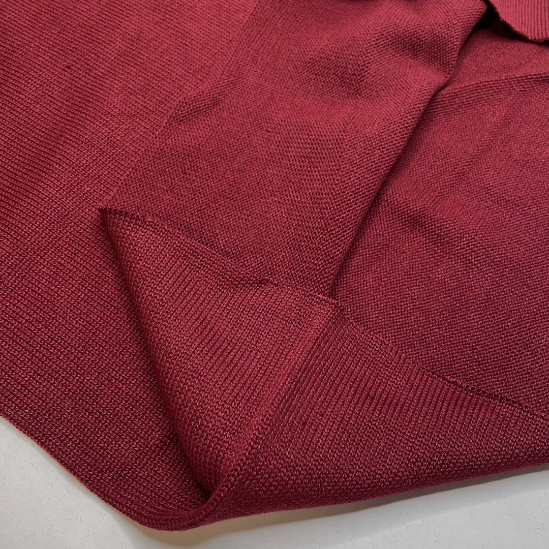 Working Yarn - Tubular Acrylic Knit - Burgundy - Bundles (6787532947569)