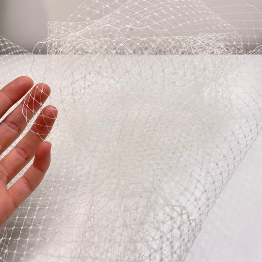 Fascinating - Tulle Poly Woven - White - Bundles (6812148596849)