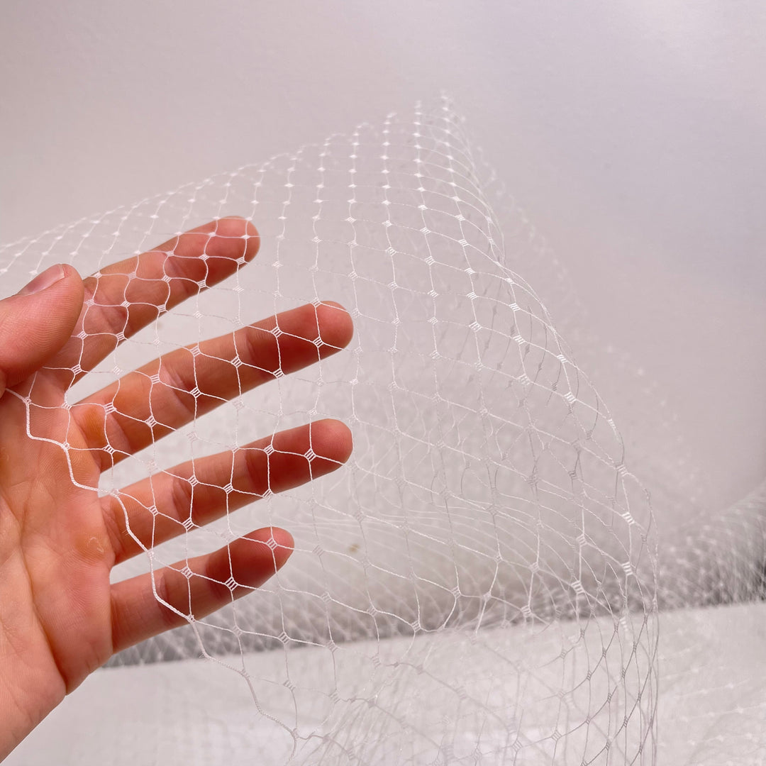 Fascinating - Tulle Poly Woven - White - Bundles (6812148596849)