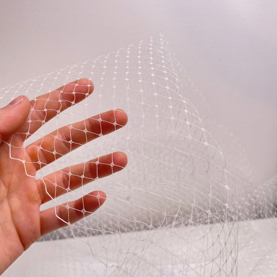 Fascinating - Tulle Poly Woven - White - Bundles (6812148596849)