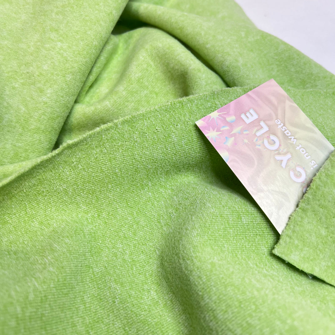 Margarita - Fleece Poly Knit - Lime - Bundles (6816505167985)