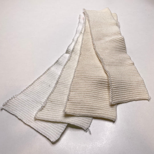 Collars Ribbing - Cream - 4 Pack (6823159431281)