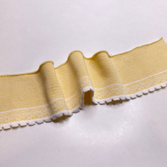 Ribbing - Yellow/White Geometric - 15 Pack