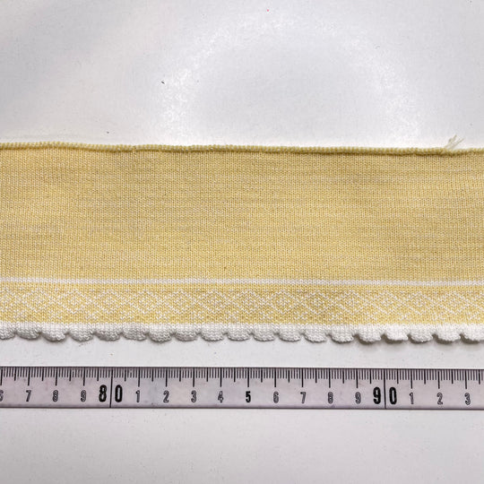 Ribbing - Yellow/White Geometric - 15 Pack