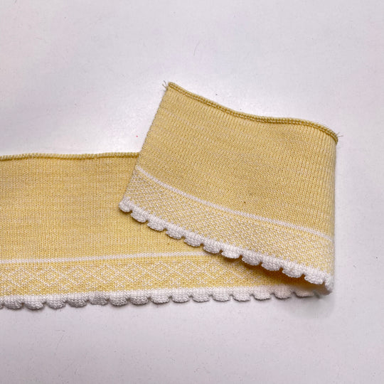 Ribbing - Yellow/White Geometric - 15 Pack