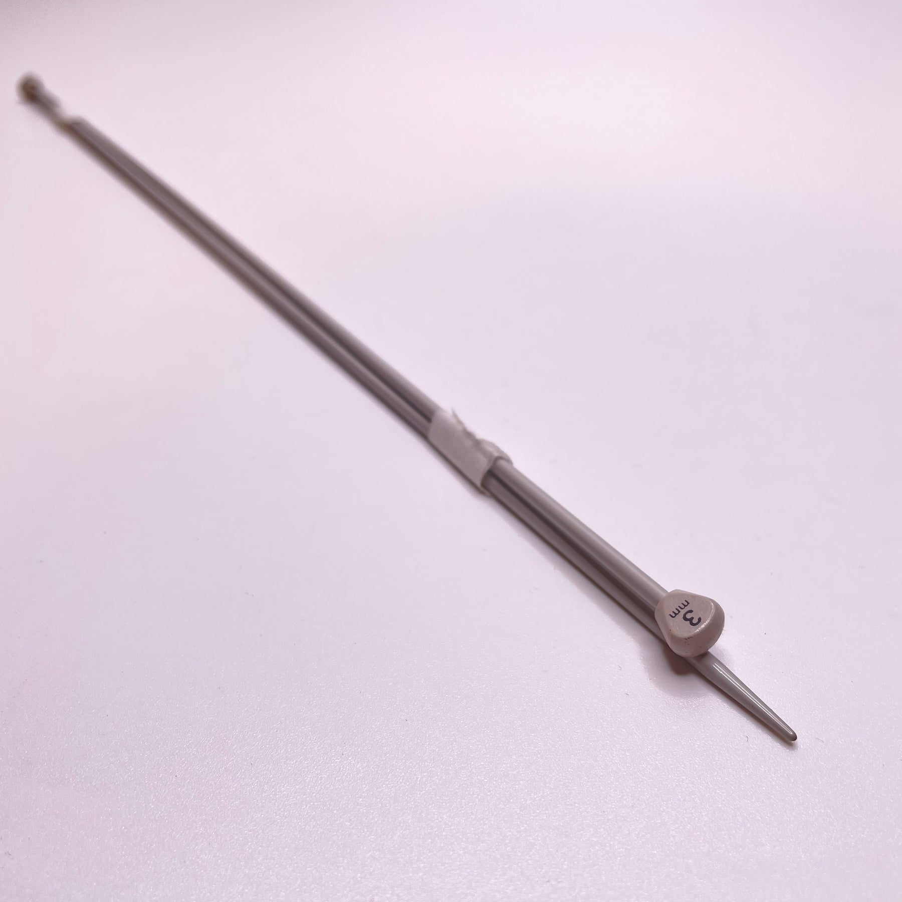 Small Knitting Needles Set Sewing Tool Grey Individual FABCYCLE