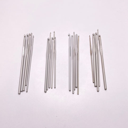 Crochet Hook 5 Pack Sewing Tool - Grey - Individual (6788393173105)