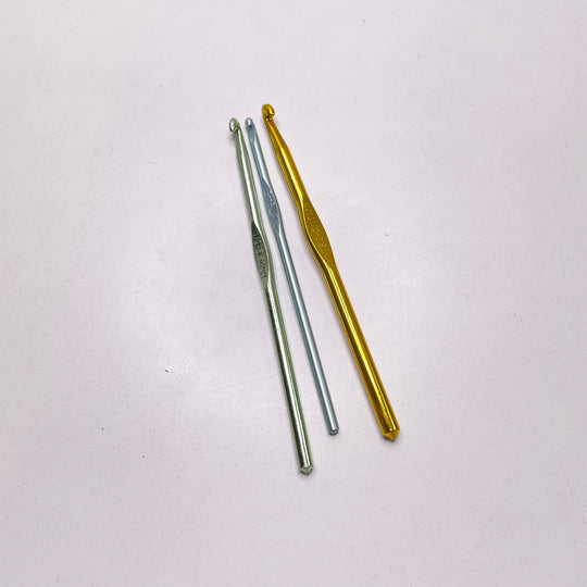 Metal Crochet Hook Multi Pack Sewing Tool - Multi - Individual (6788394582129)
