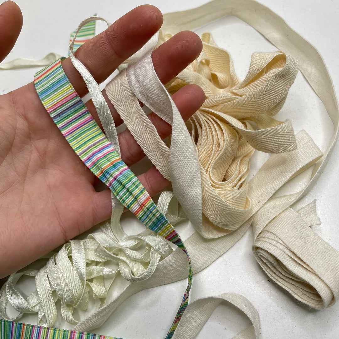 ¾" (19mm)   Ribbon Trim - Multi - 4 Pack (6817815003249)