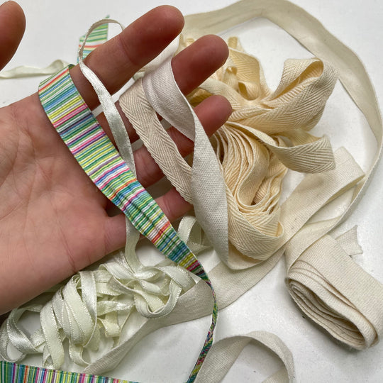 ¾" (19mm)   Ribbon Trim - Multi - 4 Pack (6817815003249)
