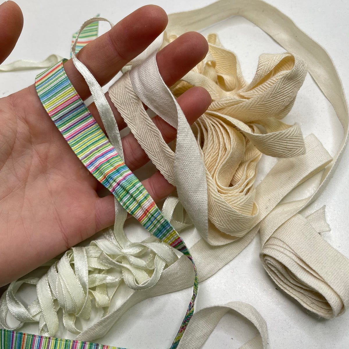 ¾" (19mm)   Ribbon Trim - Multi - 4 Pack (6817815003249)