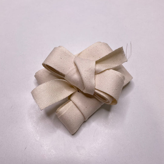 1" (25mm)  Twill Tape Trim - Light Beige - 2M Bundle