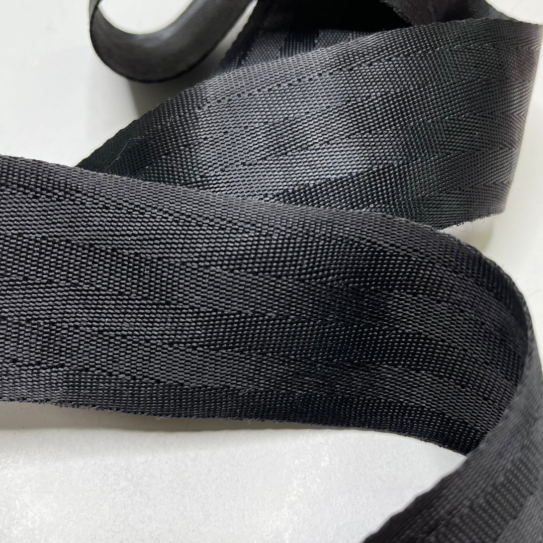 1 ⅜" (35mm)   Webbing Trim - Black - 2M Bundle