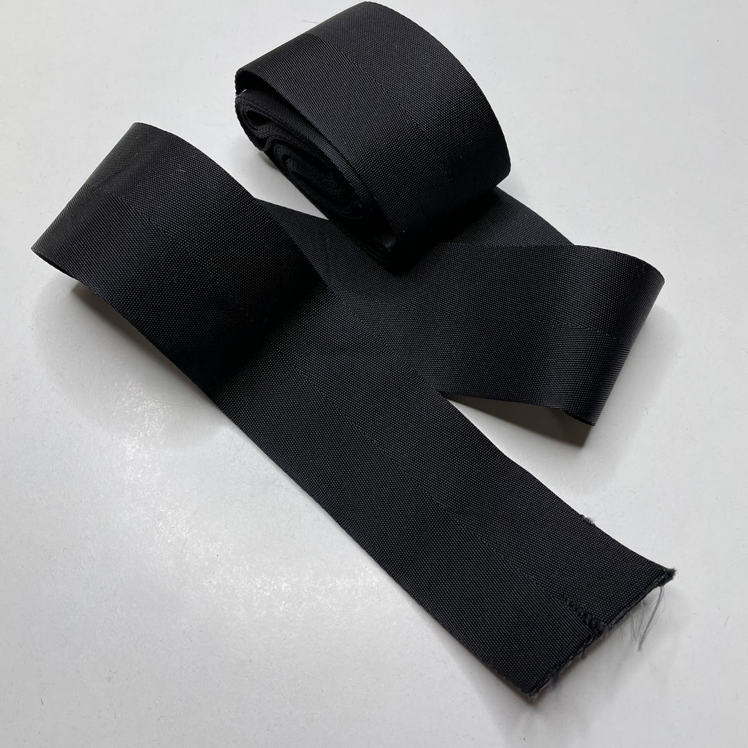 2" (51mm)   Webbing Trim - Black - 2.3M Bundle