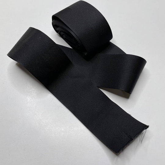 2" (51mm)   Webbing Trim - Black - 2.3M Bundle