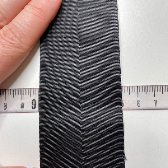 2" (51mm)   Webbing Trim - Black - 2.3M Bundle
