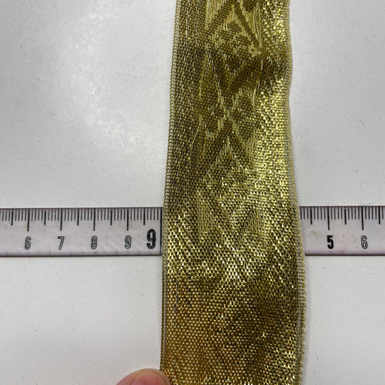 1 ½" (38mm)   Tape Trim - Gold - 4.8M Bundle