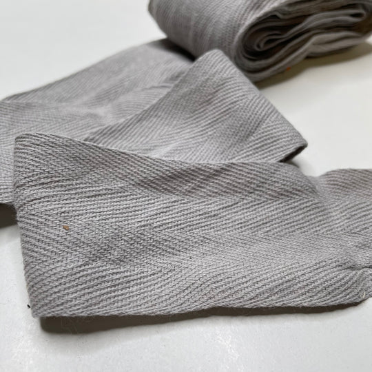 2" (51mm)  Twill Tape Trim - Grey - 3M Bundle