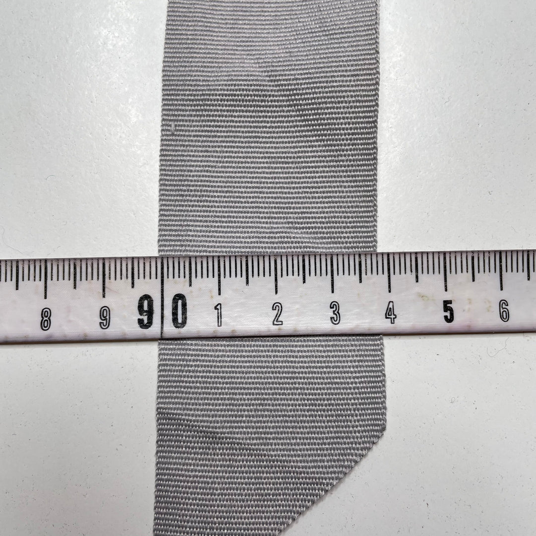 1 ½" (38mm)   Webbing Trim - Grey - 2.7M Bundle