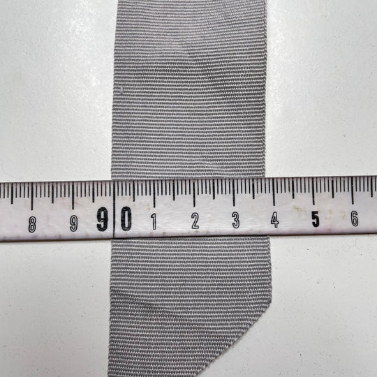 1 ½" (38mm)   Webbing Trim - Grey - 2.7M Bundle