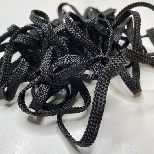 ¼" (6mm)   Cording Trim - Black - 5M Bundle