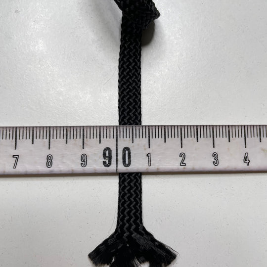 ¼" (6mm)   Cording Trim - Black - 5M Bundle