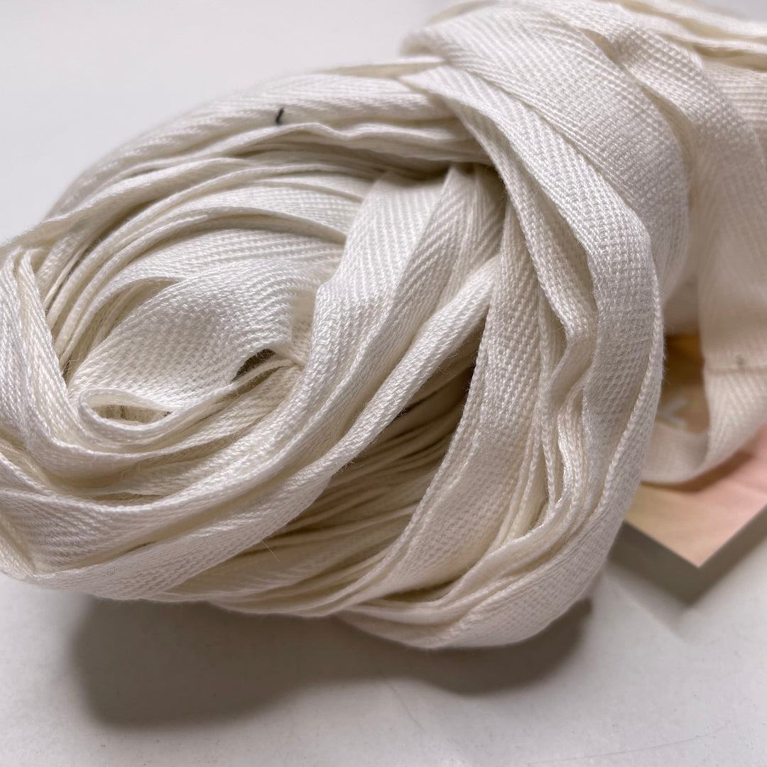 ½" (13mm)  Twill Tape Trim - White - Roll
