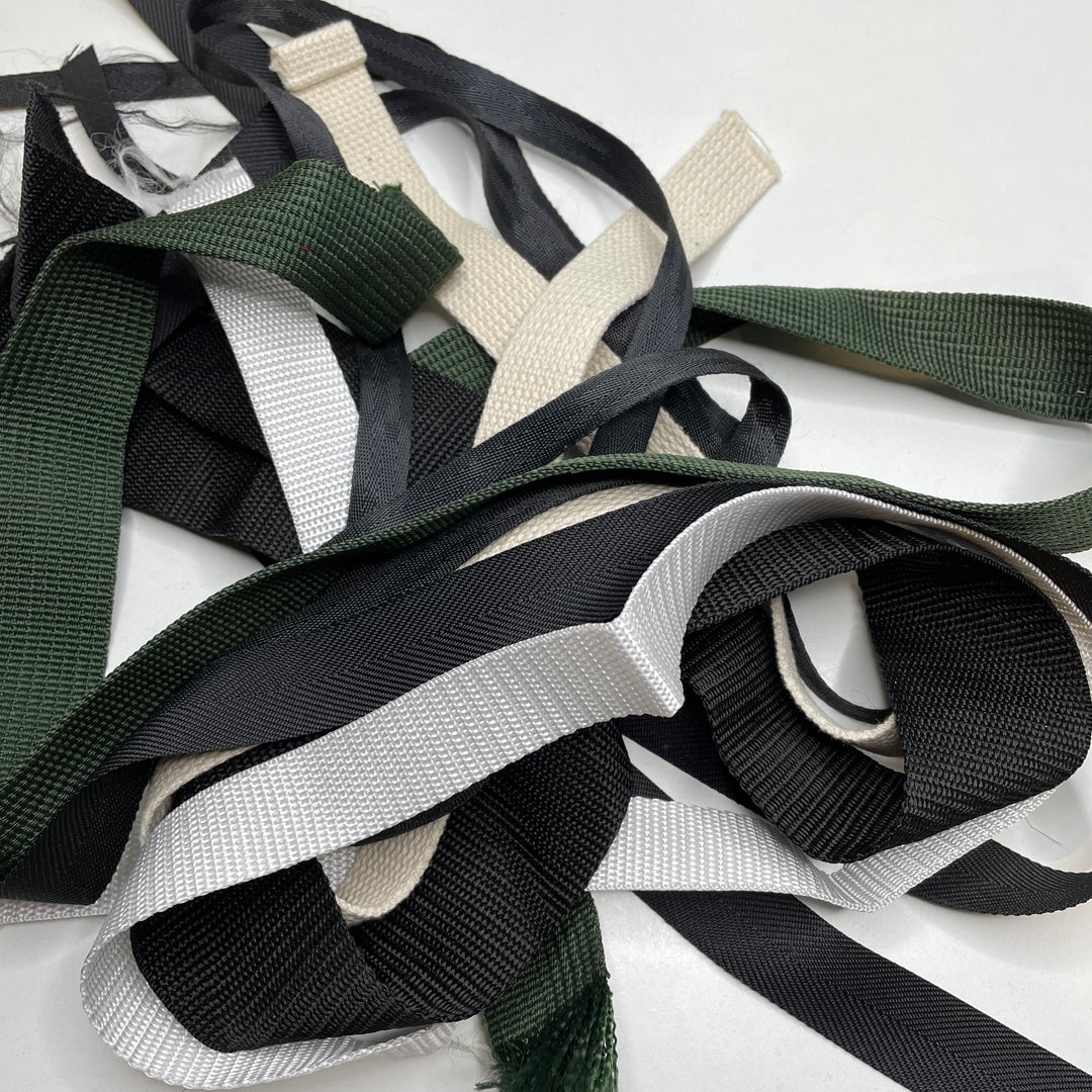 ½" (13mm)   Webbing Trim - Multi - 8 Pack