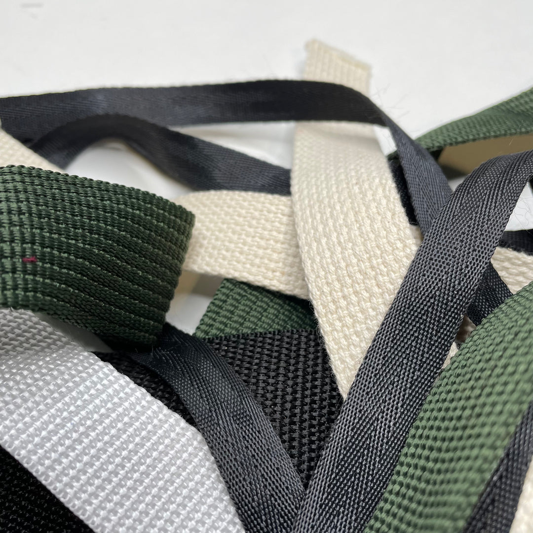 ½" (13mm)   Webbing Trim - Multi - 8 Pack