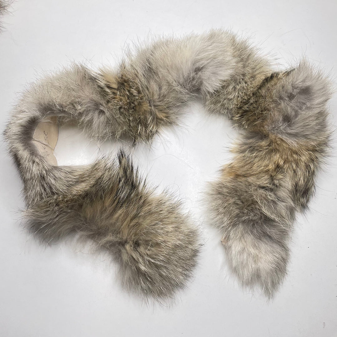2" (51mm)   Fur Trim - Brown/Cream - 0.65M Bundle