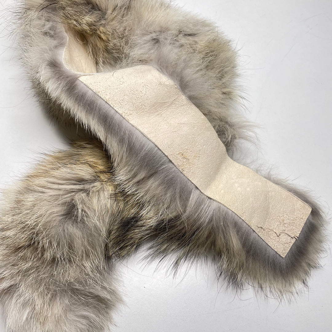 2" (51mm)   Fur Trim - Brown/Cream - 0.65M Bundle