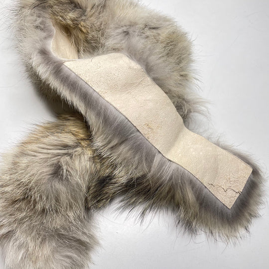 2" (51mm)   Fur Trim - Brown/Cream - 0.65M Bundle