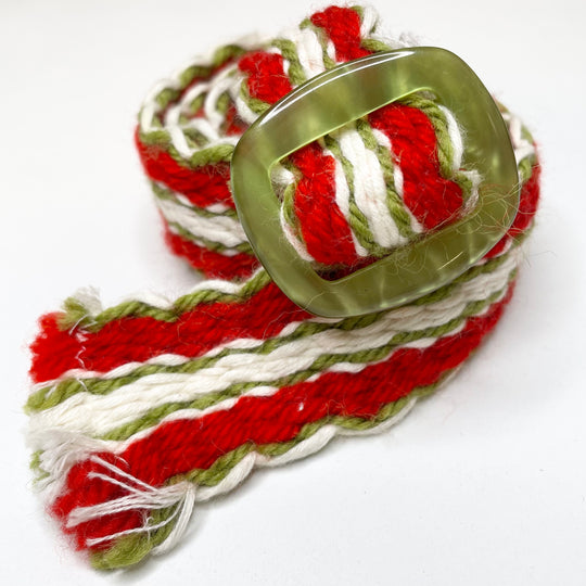 1" (25mm) Yarn Braided Trim - Multi - 0.75M Bundle (6669326221425)