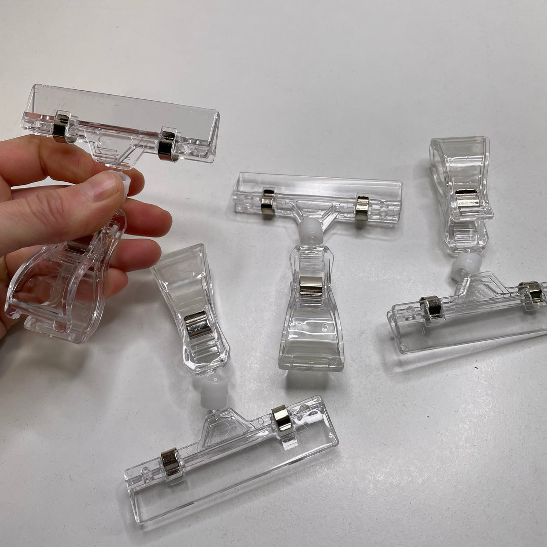 Double Ended Clips Tools - Clear - 4 Pack (6817817165937)
