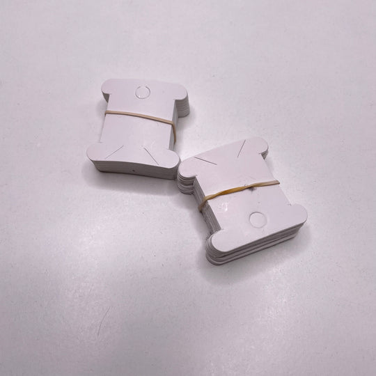 Thread Sample Card Tools - White - 20 Pack