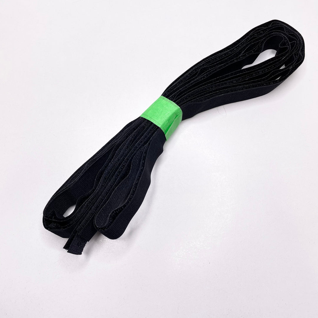 Hook And Loop Velcro - Black - Individual (6799844245617)