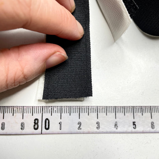 B W Hook And Loop Velcro - Black/White - Individual (6799841722481)