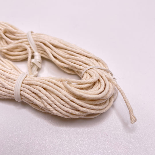 Cotton Twine Yarn - Cream - Individual (6783407063153)