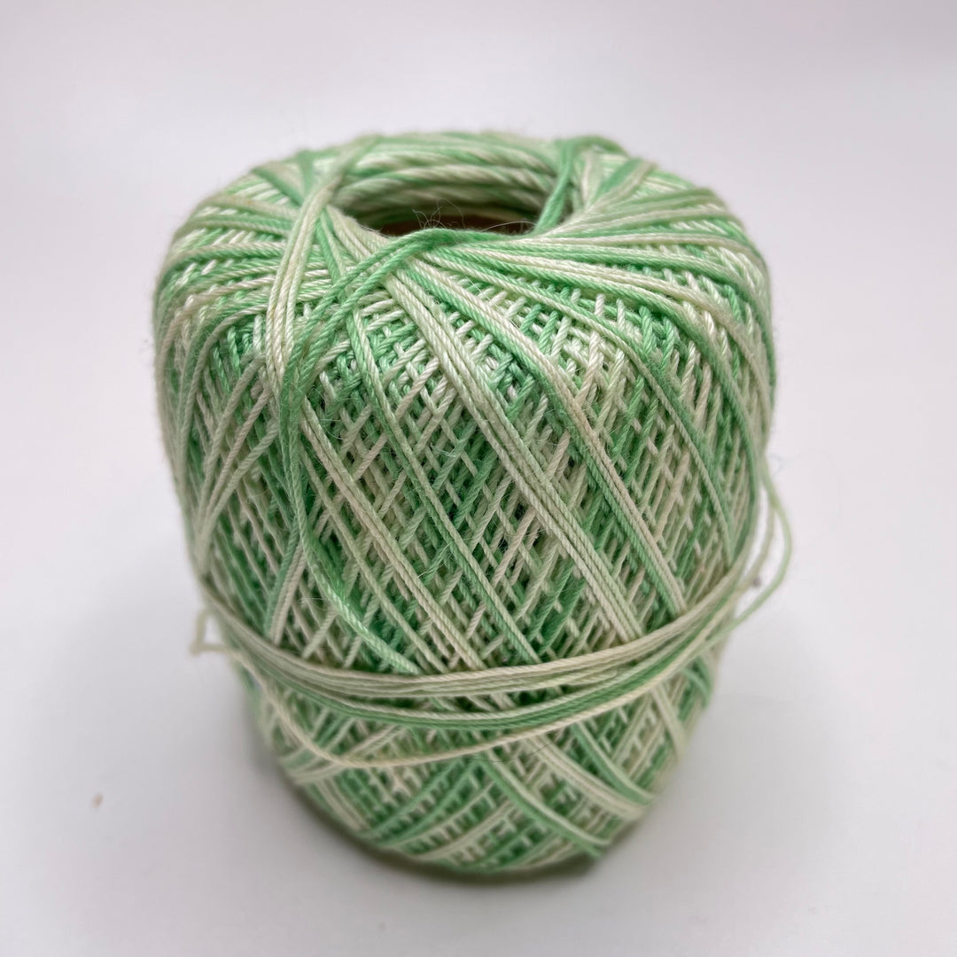 Crochet Thread Yarn - Light Green Multi - Individual (6782231937137)