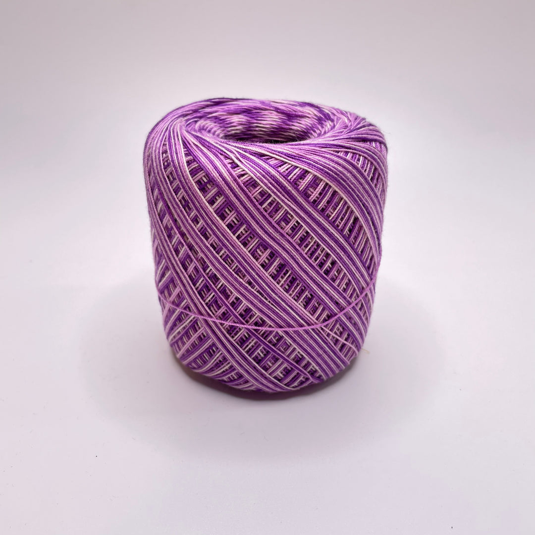Crochet Thread Yarn - Purple Multi - Individual (6782234067057)