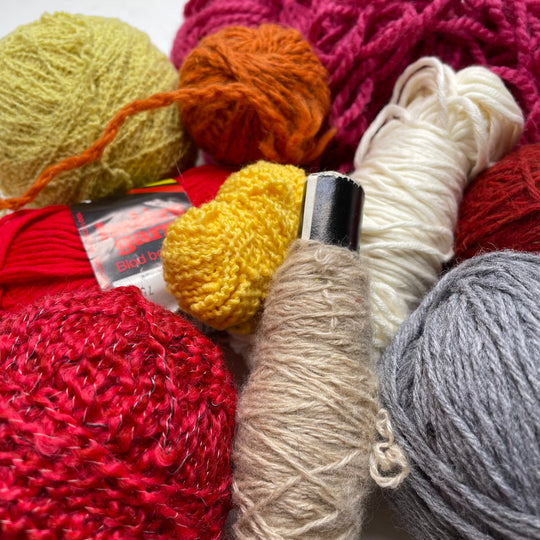 Multi Yarn Grab Bag Yarn - Multi - 10 Pack (6782270799985)